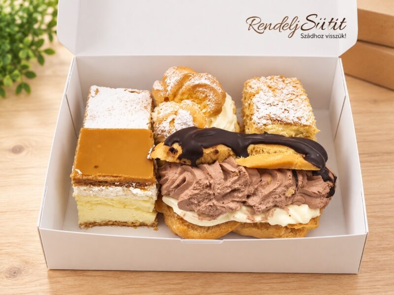 Habos-krémes-sütibox